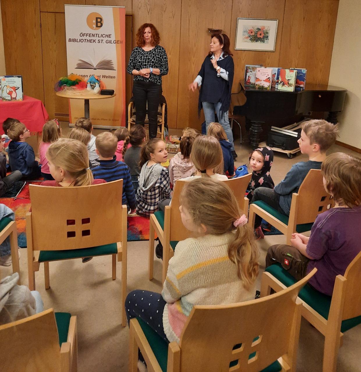 Lesung für die Volksschule mit Ulrike Motschiunig 