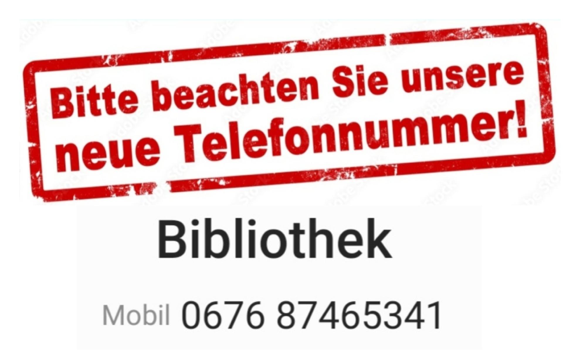 Unsere neue Telefonnummer 
