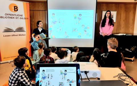 Lesung mit Liese Macher und Vale Weber "Alle machen Sport"